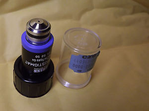 ZEISS ACHROSTIGMAT MICROSCOPE OBJECTIVE AXIOVERT SERIES 40X LENS
