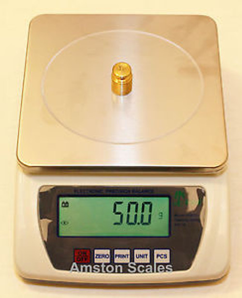 3000 x 0.1 GRAM DIGITAL SCALE BALANCE ANALYTICAL LAB TOP LOADER COUNTING CARAT
