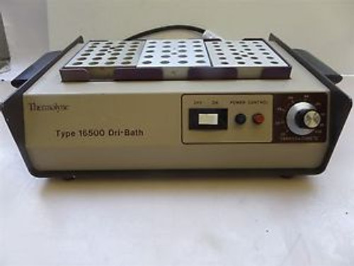 Thermolyne Type 16500 Dri-Bath with 3 Heat Blocks DB16525