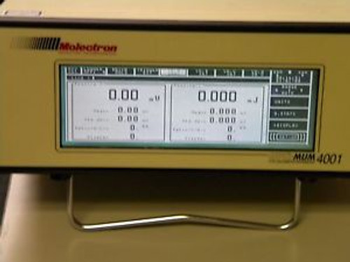 Molectron Optimum 4001 4 Channel Joulemeter Ratiometer