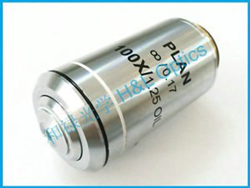 NEW Microscope 100X/1.25 OIL ?/0.17 PLAN Objective Lens for Olympus #N5B