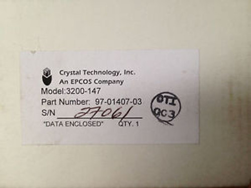 Crystal Technology Modulator 3200-147