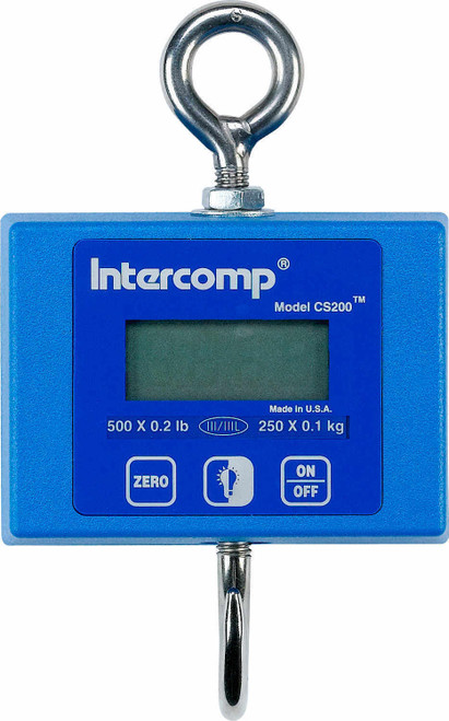 Intercomp CS200 Digital Hanging Scale 500 lb./250 kg Capacity