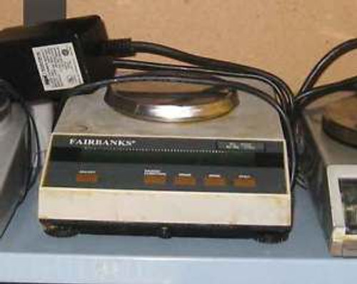 Fairbanks lab scale, Model SL600, serial 11956.  Max capacity 600g.