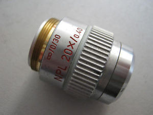 Leitz NPL 20x/0.40 ?/0/30 objective