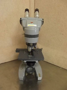 American Optical Series 10 10-8 Laboratory Microscope Reflective Good! AH