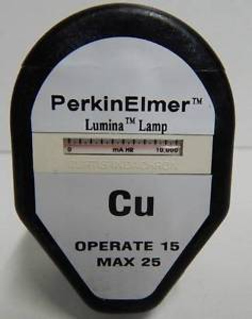 Perkin Elmer Lumina Lamp (Cu) Copper N305-0121 For AA Atomic Absorption