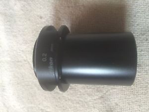 Nikon TMS 0.2 Inverted Microscope Condenser, great shape!!