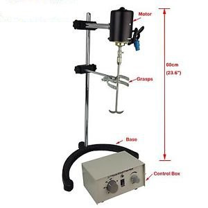 New 60W Electric overhead stirrer mixer variable speed 110V