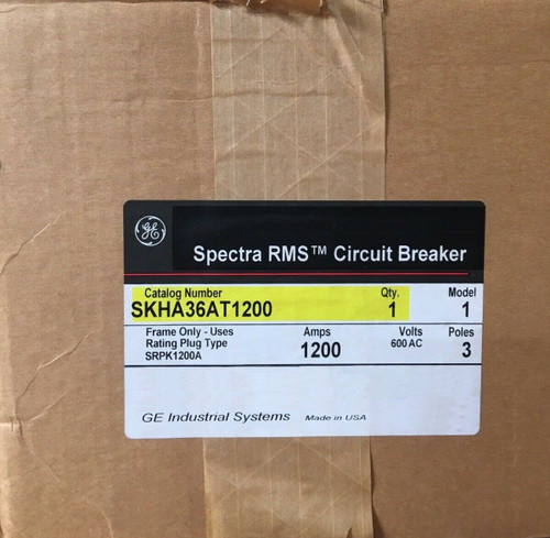 GE SKHA36AT1200 NEW IN BOX NIB Spectra Series Circuit Breaker