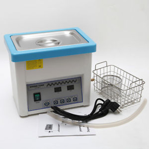 Dental Digital Ultrasonic Cleaner Handpiece Cleaning 4.5L MEDICAL Instrument UPS