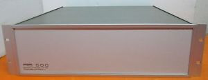 PTS 500 FREQUENCY SYNTHESIZER 1-500 MHZ PROGRAMMED TEST SOURCE 500 R6T1X-13