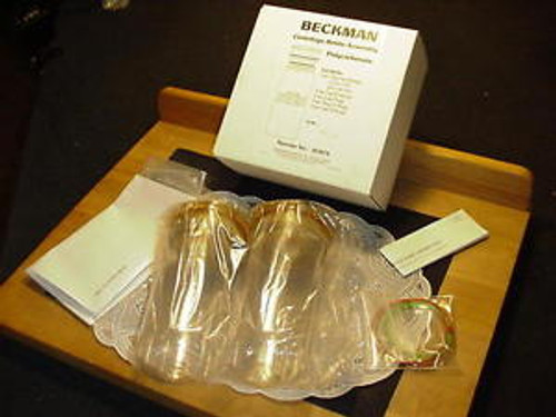 Beckman Centrifuge TWO Bottle Assembly Polycarbonate 1000ml Number 363676 NEW!