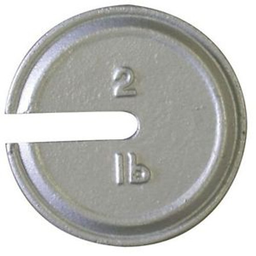 RICE LAKE 12848TR Calibration Weight, 2 lb., Polished