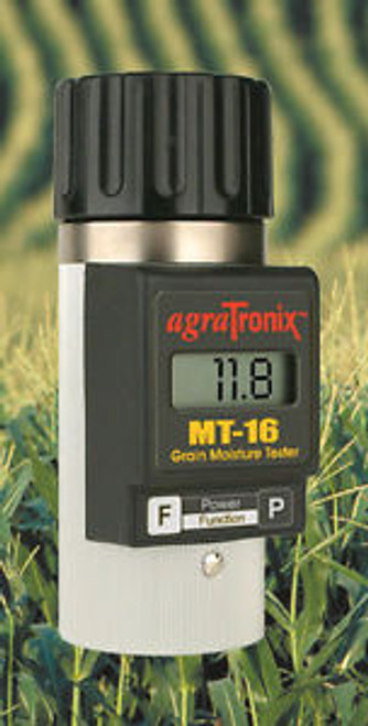 Agratronix MT-16 Grain Moisture Tester Rice Corn Wheat Barley Oat, 2 Yr Warranty