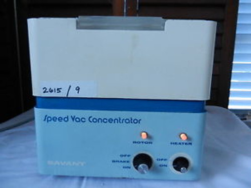 SAVANT SPEED VAC CONCENTRATOR (ITEM # 2615/9) GOOD WORKING CONDITION