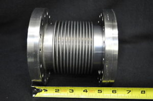 Varian 6 Conflat CF Bellow Flex Coupling w/ Rotating Flange - Ultra High Vacuum