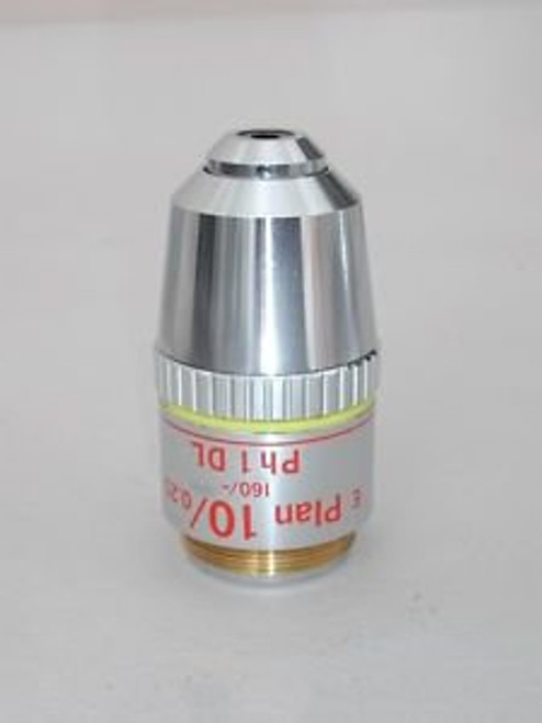 Nikon Microscope Objective, E Plan 10x Ph2 DL