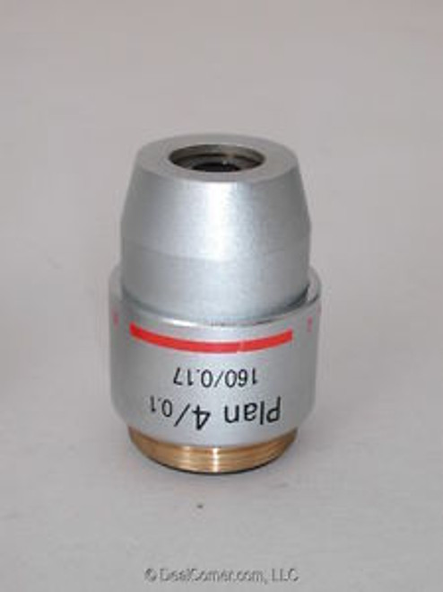 Leica Plan 4x microscope objective