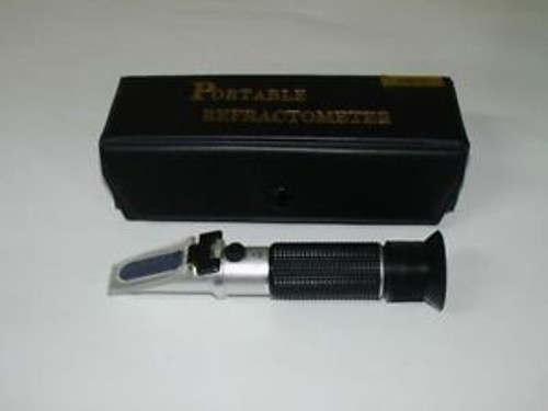 Brix Refractometer Hand-Held aluminum black refrectometer Ajanta Aei-335