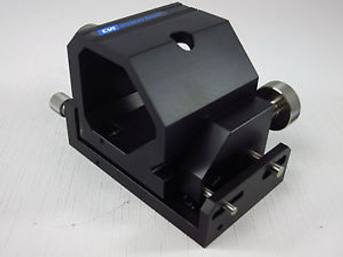 NEW CVI Melles Griot Cylindrical Laser HeNe Clamp w Pitch & Yaw Optics Mount