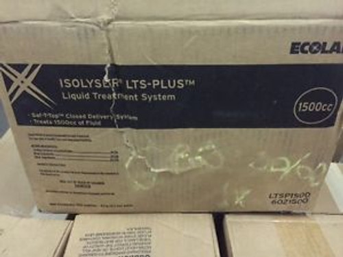 (Box of 100) ECOLAB ISOLYSER LTS-PLUS Liquid Treatment System 1500CC LTSP1500