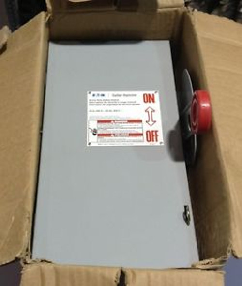 DH321NGK Cutler Hammer Heavy Duty Safety Switch 30 Amp 240V 4 Wire S/N Fusible