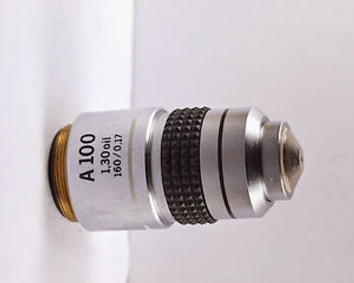 Olympus A 100x /1.30 Oil Microscope Objective 160mm TL