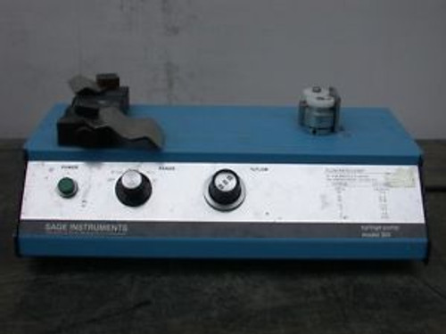 SAGE INSTRUMENTS SYRINGE PUMP MODEL 355