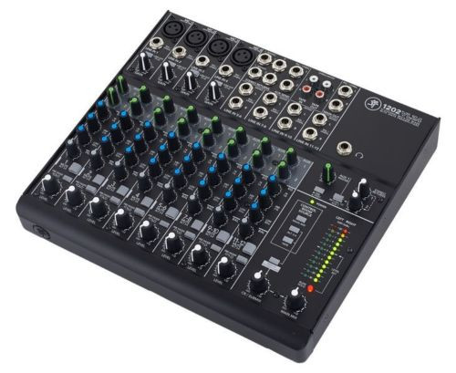 Mackie Micro Series 1202-Vlz Pro 12 Channel Mic Line Mixer With Premium Xdr
