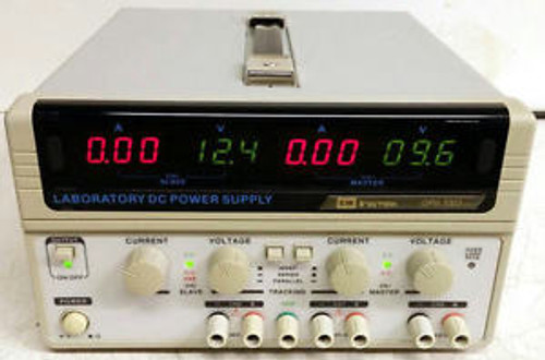 GW INSTEK GPS-3303 3CH 30V/3A 60V/3A 5V/3A LABORATORY DC POWER SUPPLY