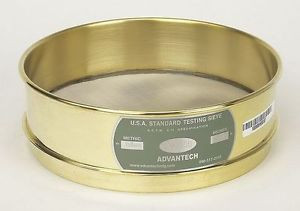 500BS8F Sieve, #500, B/S, 8 In, Full Ht