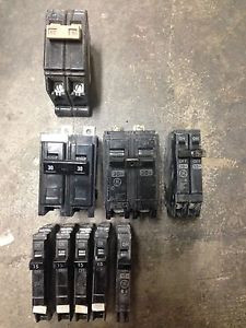 ASSORTED CIRCUIT BREAKERS