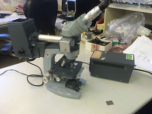 AMERICAN OPTICAL AO MICROSTAR 2071 VERTICAL FLUORESCENCE MICROSCOPE
