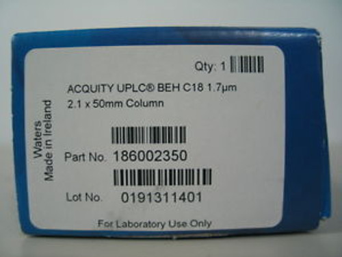 ACQUITY UPLC BEH C18 Chromatography 2.1 x 50 mm Column