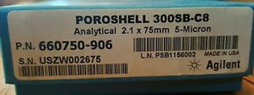 New HPLC column Agilent Poroshell 300SB-C8 5 um 2.1x75 mm 660750-906