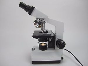 Unico Microscope Lab Laboratory (4) Objectives, 100x 40x 10x 4x Scope