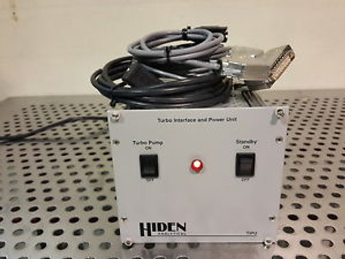 HIDEN Analytical TIPU TURBO INTERFACE AND POWER UNIT & Cables