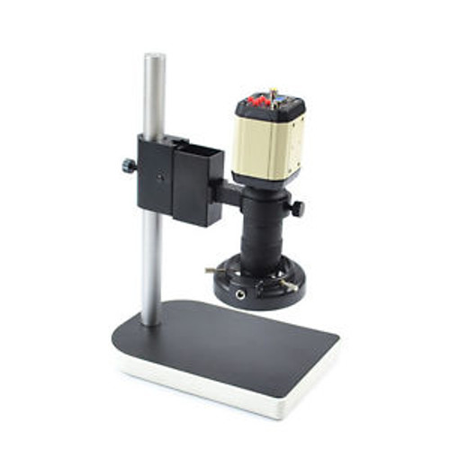 Industry Video Microscope Camera SetHD Kit C-mount Lens LED Light PCB Soldering