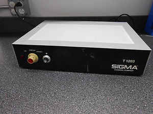SIGMA T-1203 BENCH TOP WHITE LIGHT TRANSILLUMINATOR