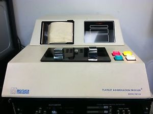 Bio/Data Corporation PAP-2A Platelet Aggregation Profiler