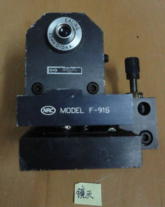 NRC  model F-915 MULTI axis tilt mount + Microscope Objective