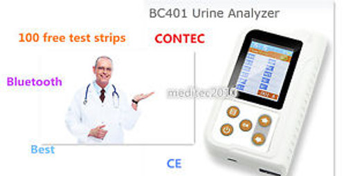 CONTEC URINE ANALYZER BC401 2.4LCD MicroUSB Monitor 11 Parameters Test CE New