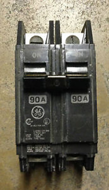 GENERAL ELECTRIC GE THQC2190WL 2 POLE 90 AMP 120/240 VOLT FEED THRU New