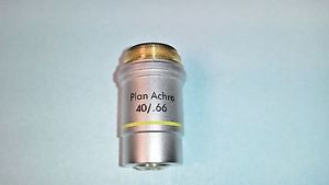 Ao Reichert 40X  Corrected Plan Achro Microscope Objective 40/.66- part#1128