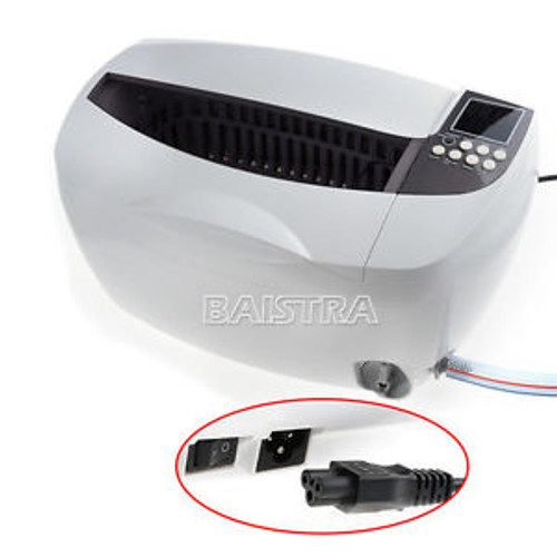 NEW 3L Heater Digital Ultrasonic Cleaner for Dental Lab Jewelry Tableware CA