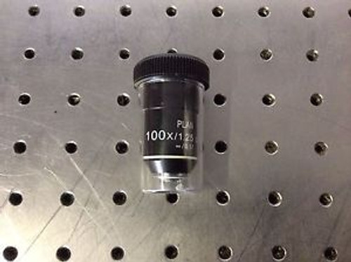 Microscope Objective Lens PLAN 100x1.25 oil PH  /0.17 #AMPF-OP0100PC