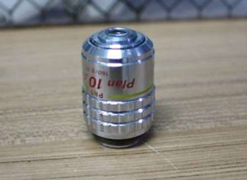 Nikon 10x Plan Phase Contrast Microscope Objective lens Ph1 10/0.30 DL 160/0.17