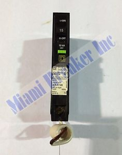 QO115AFI Square D Circuit Breaker And Arc-Fault 15 Amp 1 Pole 120V (New)