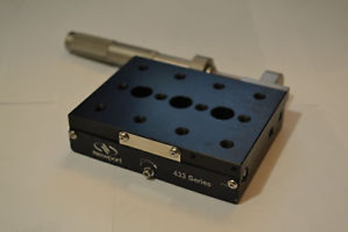 Newport 433 Precision Linear Translation Stage with SM-50 Micrometer